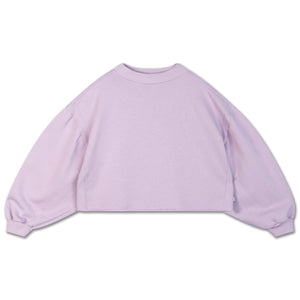 REPOSE / Crop heart sweater