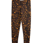 MINI RODINI / Leopard Brushed Leggings