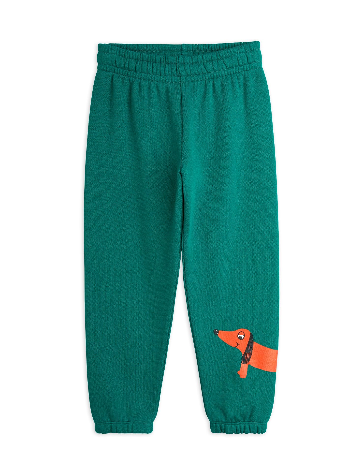 MINI RODINI / Dog Sweatpant sp - green LAATSTE 116/122