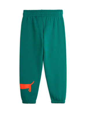 MINI RODINI / Dog Sweatpant sp - green LAATSTE 116/122