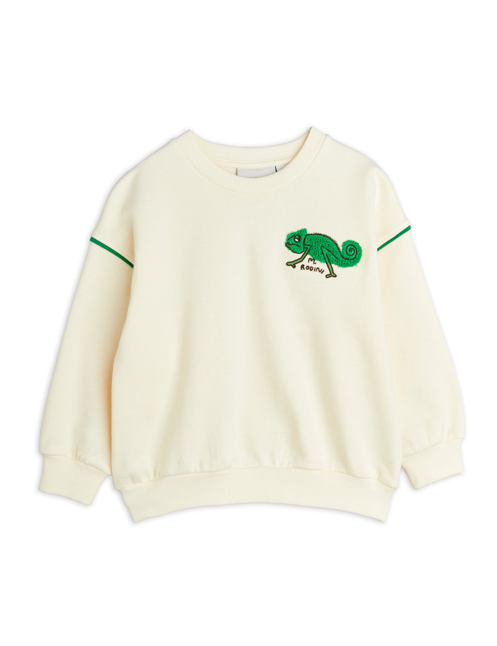 MINI RODINI / Lizard chenille sweatshirt