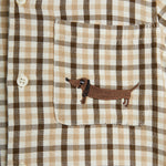 MINI RODINI / Gingham woven shirt