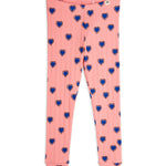 MINI RODINI / Outlined Heart aop legging