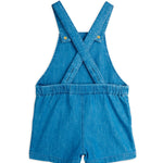 MINI RODINI / Note denim dungarees