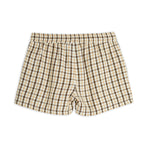 MINI RODINI / Gingham woven short