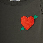 MINI RODINI / Arrowed Heart tank dress