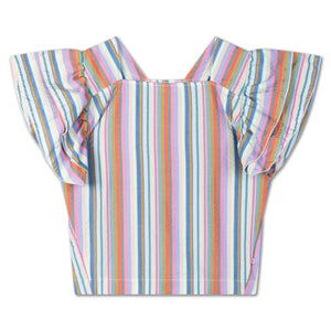 REPOSE / Drip Top - multi stripe