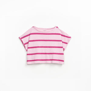 PLAY UP / Loose Striped t-shirt - Stories