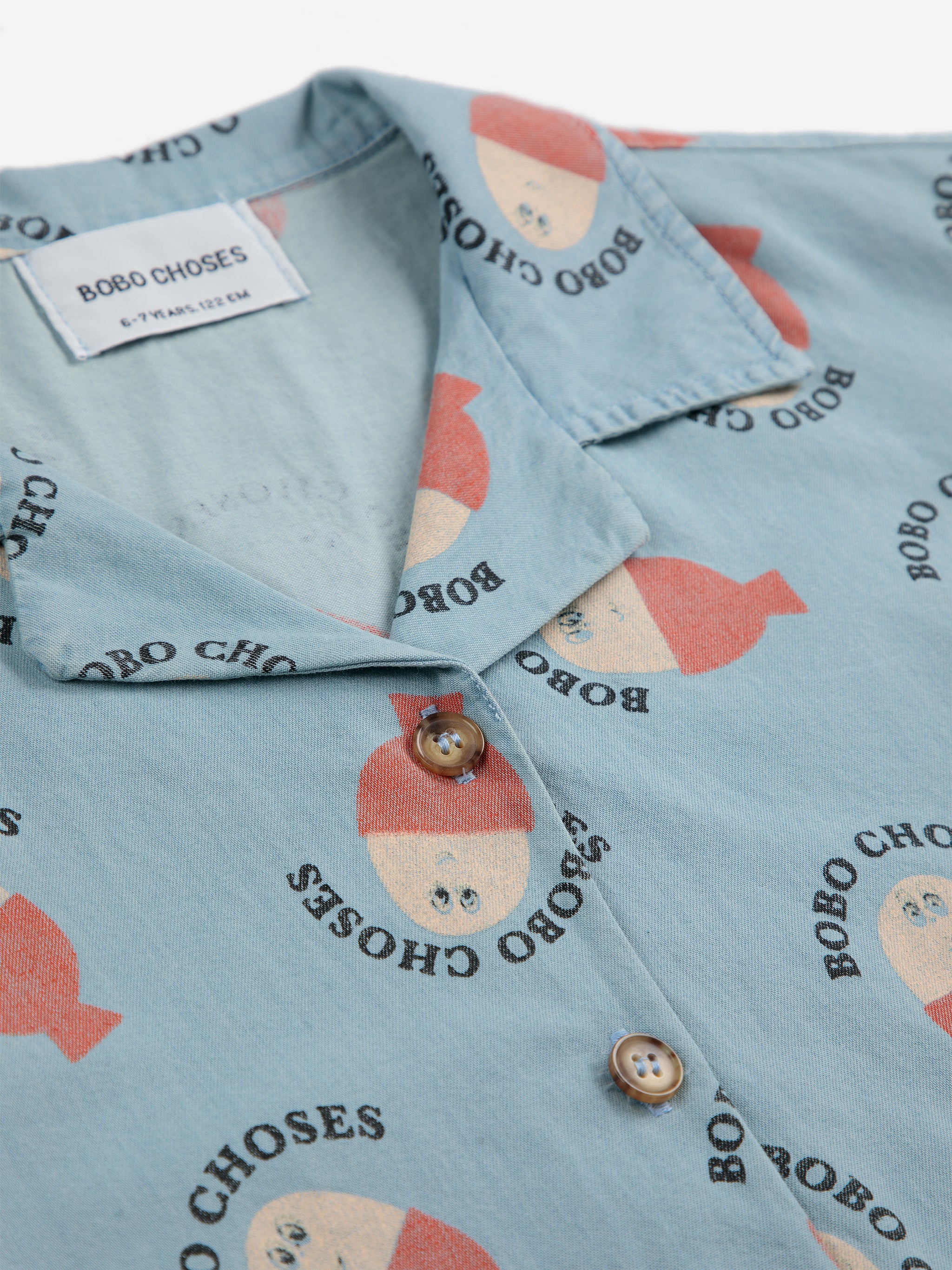 BOBO CHOSES / Morning Egg ao denim shirt