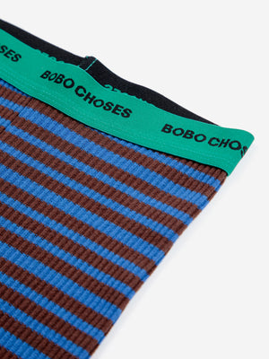 BOBO CHOSES / Rib Striped leggings