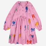 BOBO CHOSES / Wonder Horse woven dress LAATSTE 116/122