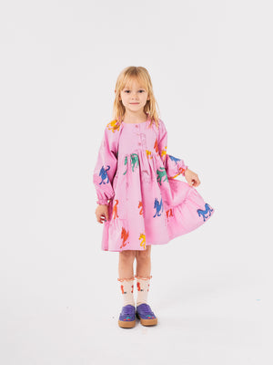 BOBO CHOSES / Wonder Horse woven dress LAATSTE 116/122