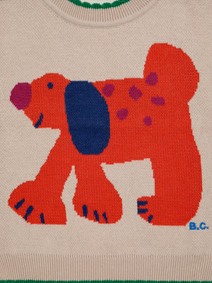 BOBO CHOSES / Fairy Dog jacquard gebreide spencer LAATSTE 128/134