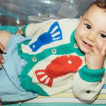 BOBO CHOSES / Lucky Fish cardigan, BABY