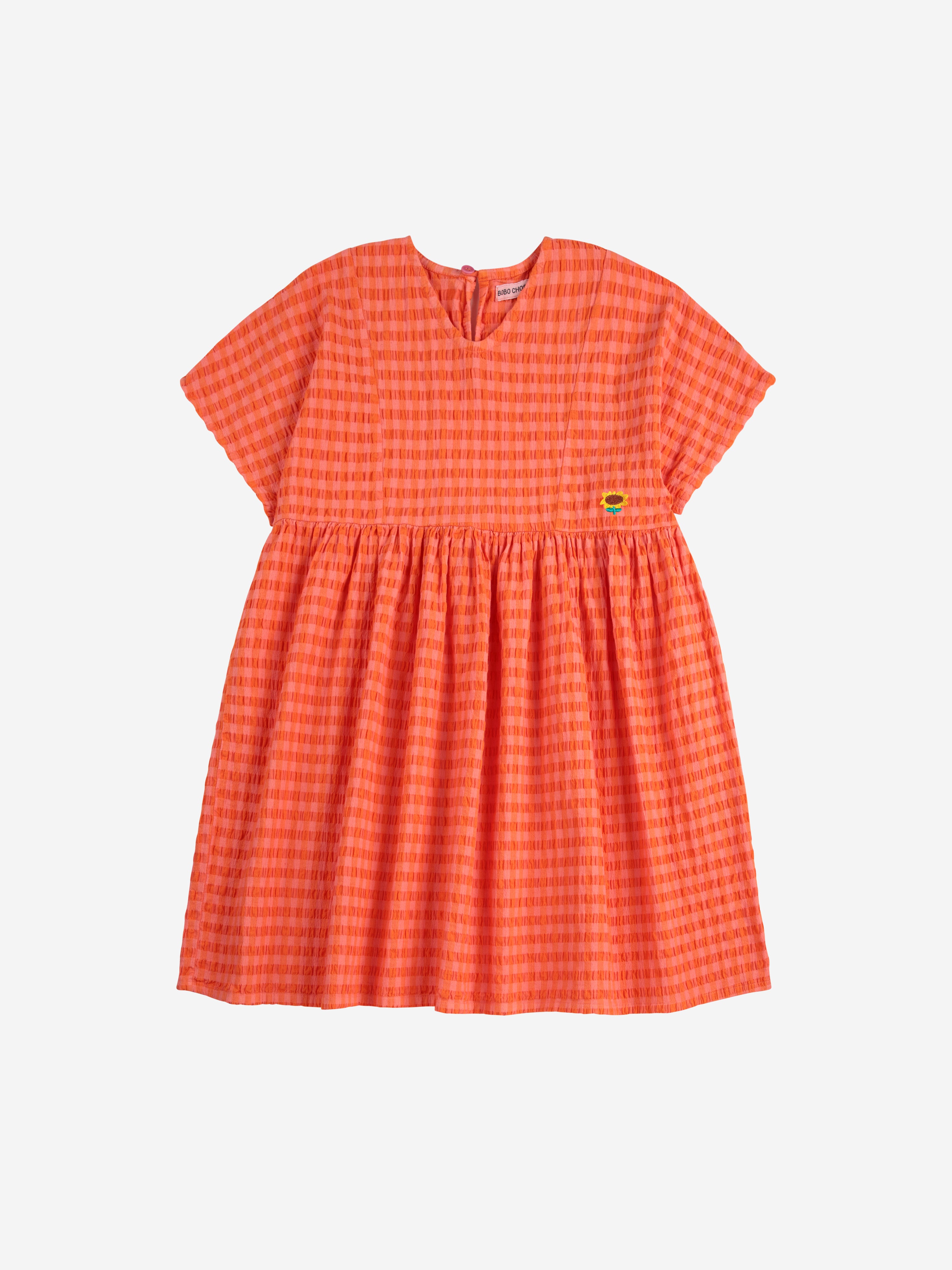 BOBO CHOSES / Vichy Woven dress