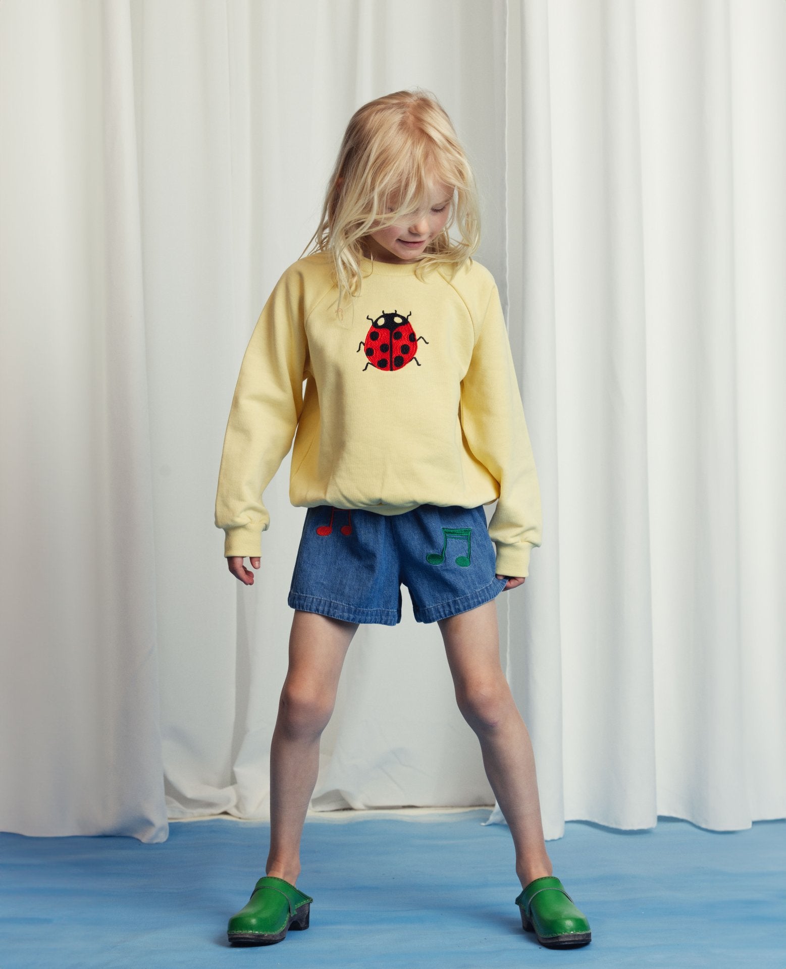 MINI RODINI / Ladybugs sweatshirt