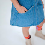 REPOSE / Dungaree dress