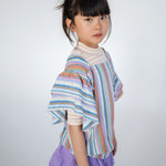 REPOSE / Drip Top - multi stripe