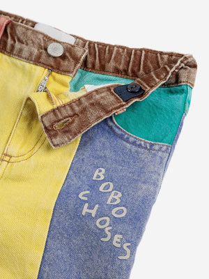 BOBO CHOSES / Color block denim pants