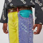 BOBO CHOSES / Color block denim pants