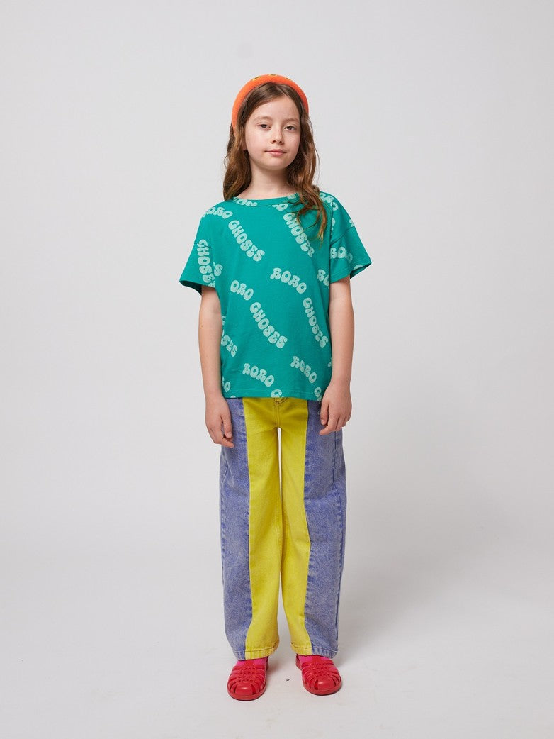 BOBO CHOSES / Color block denim pants