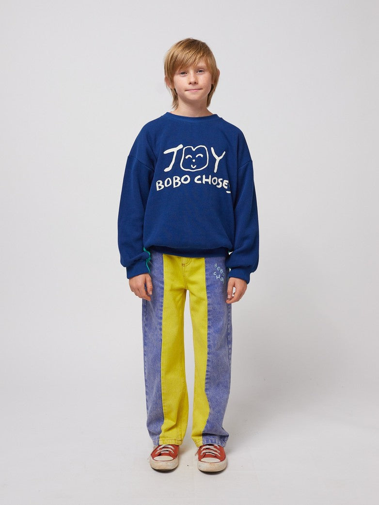 BOBO CHOSES / Color block denim pants