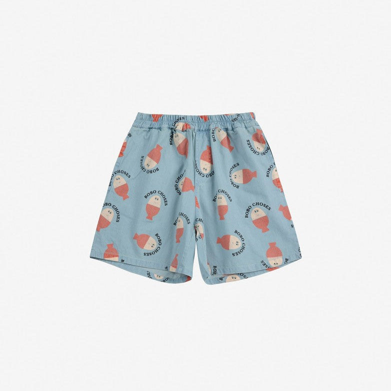 BOBO CHOSES / Morning Egg woven bermuda shorts