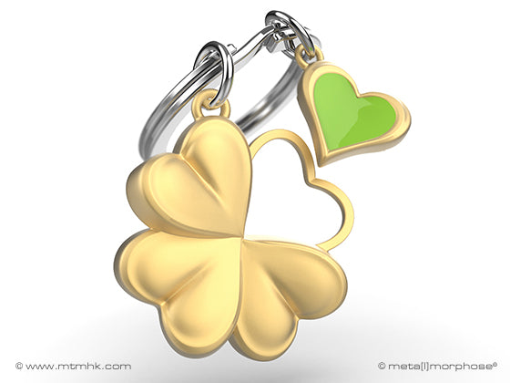 MTM-GIFTS / Sleutelhanger Clover 4 luck